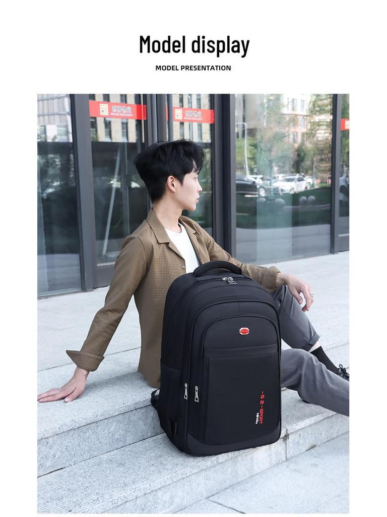 Herren Rucksack mit großem Fassungsvermögen, multifunktional, lässig, für Geschäft und Reise