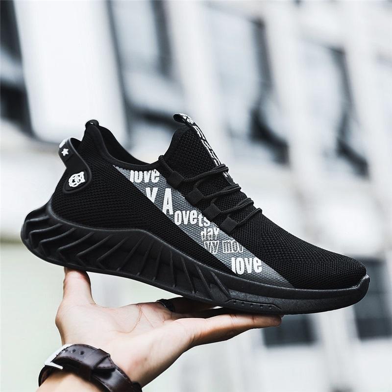 Herren Sport Laufschuhe, Sommer atmungsaktive Schuhe, Herren leichte und bequeme Freizeitschuhe für Outdoor-Reisen