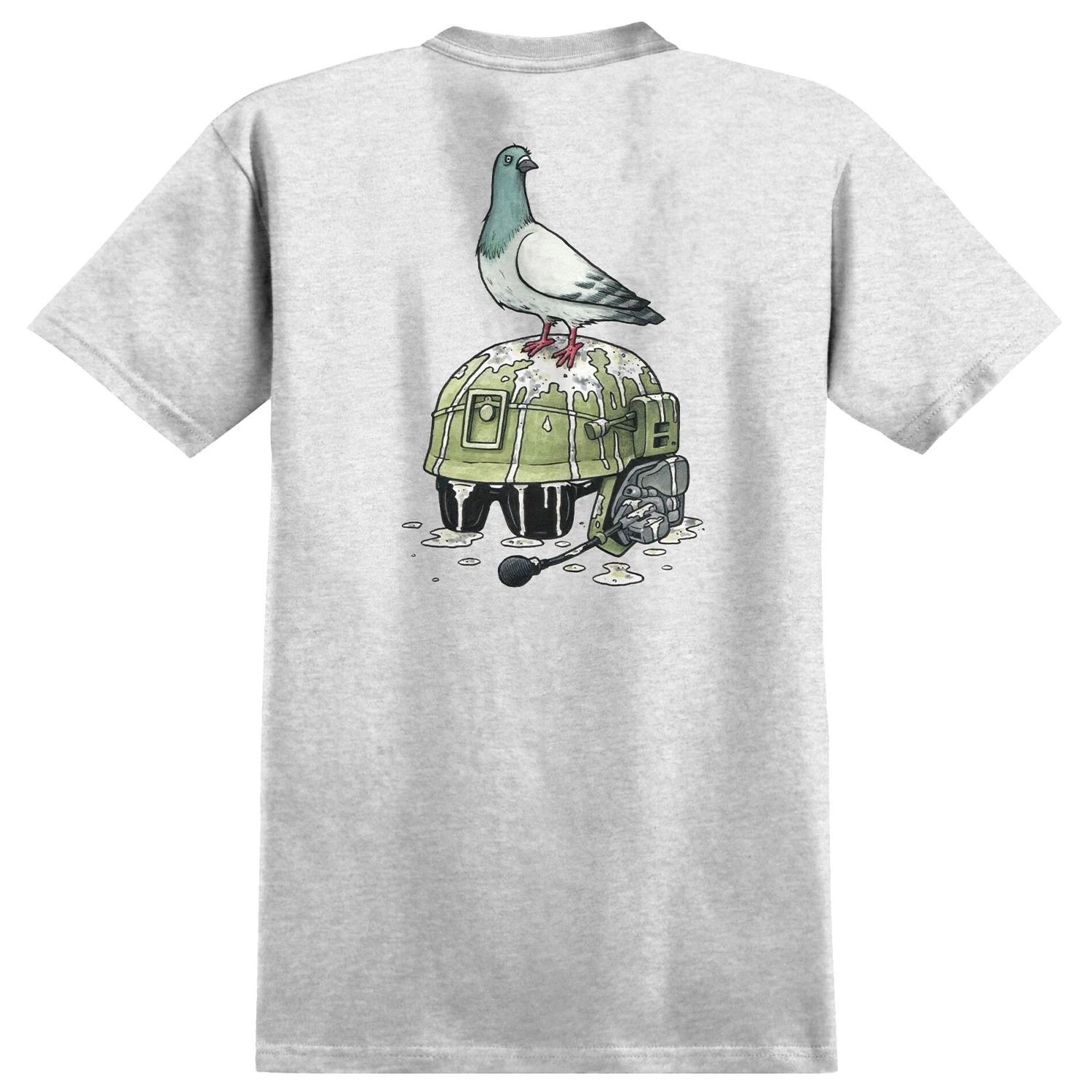 Anti Hero Skateboards Shirt Liberdad Ash Grey M