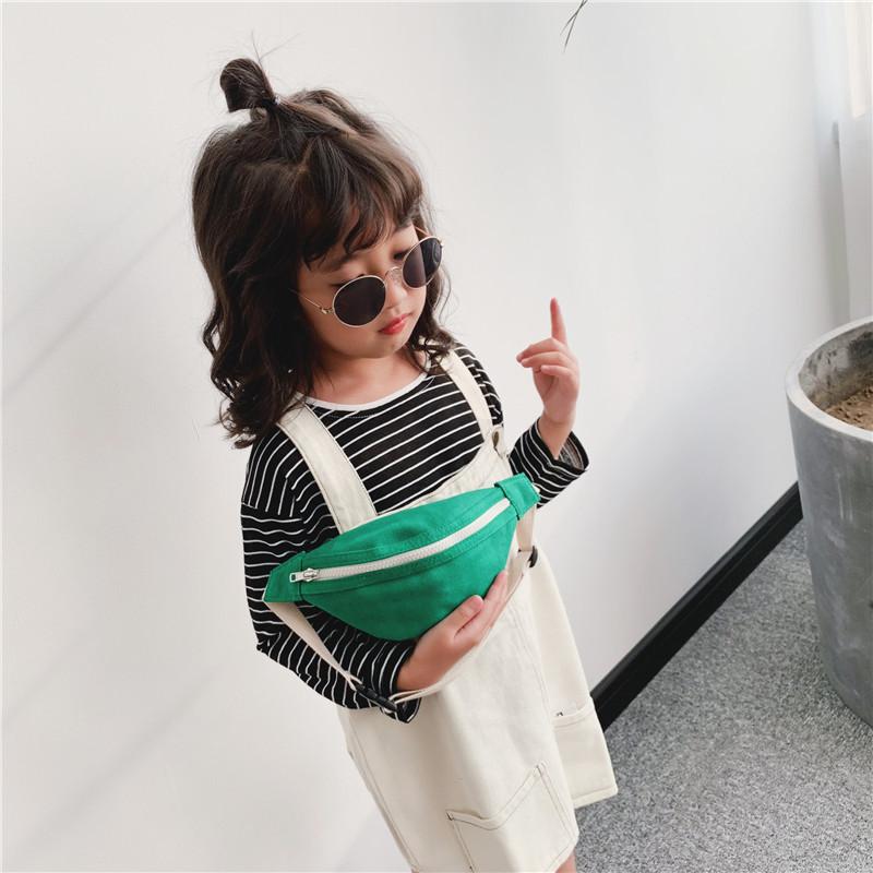 Stylish Korean Version Children's Shoulder Bag Cute Mini Waist Bag For Kids