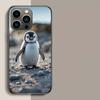 Penguin Baby Healing Phone Case For Iphone 17 Air 15 Pro 14 Plus 16 Pro Max 17E 16E 12 13 Mini 11 Cover Cute Fundas