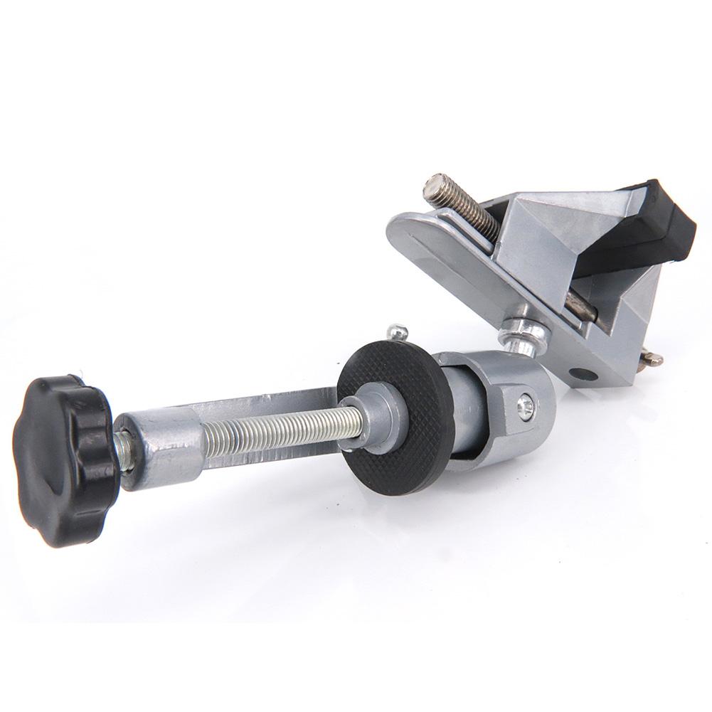 Morsa da banco rotante a 360 gradi Morsetto da banco Supporto per smerigliatrice Supporto per trapano Strumento rotante