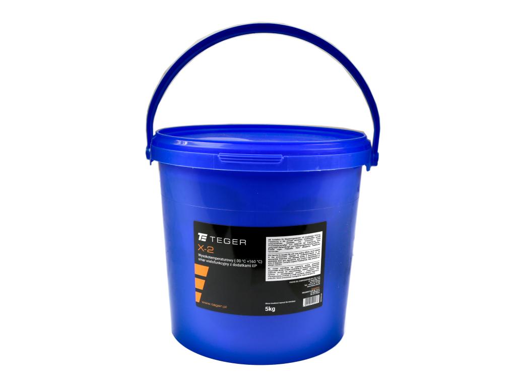 Smar Wielofunkcyjny Wysokotemperaturowy Z Dodatkami Ep Teger X-2, Opakowanie 5Kg