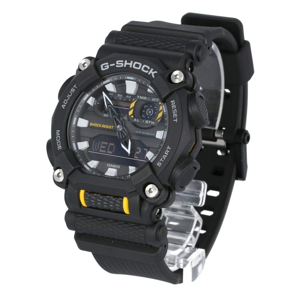

Casio Водонепроницаемые Спортивные Рабочие G-Shock Мужские Аналогово-Цифровые Часы, Черные, Стиль, GA-900-1A