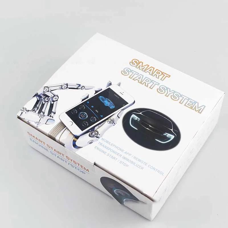Car Keyless Entry System Engine Start Alarm System One-button Start/Stop System Remote Starter Stop Accessories Universal