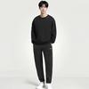 Li-Ning Versatile Round Neck Long Sleeve Comfortable Sweatpants Commuter Hoodie Set Men Sets AWDTB37-12+AKLUA75-5