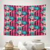 Bohemian Tapestry Wall Hanging Aesthetic Room Decor Nature Landscape Forest Trees Mandala Pattern Home Living Bedroom Dorm Festi