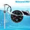 Car FUEL Gauges Instruments+A5 Fuel Float Sensor 0-190 Ohm 7 Color LED Water Tank Level 52MM Waterproof for Boat Marine 12V 24V