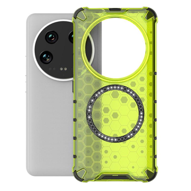 Pentru Xiaomi 14 Ultra 5g Husă de Telefon cu Inel Magnetic pentru Spate Inel Magsafe Încărcare Wireless Protecție Obiectiv Huse cu Acoperire Rezistente la Șocuri