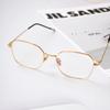 LOOKING4U NeoRetro B11001 C4 Gold Blue Light Blocking Glasses