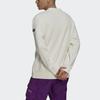 Adidas Originals Trefoil Casual Sports Crewneck Sweatshirt Men Tops Off-White H09108