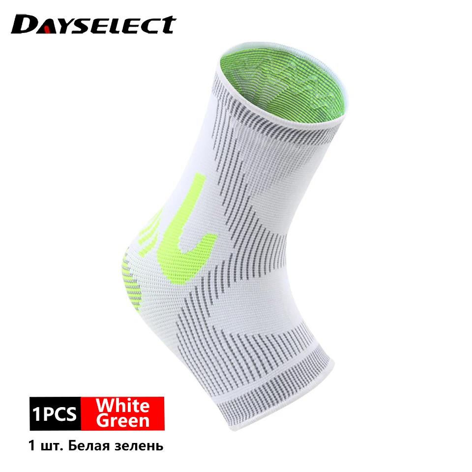 1Pcs Sports Knitted Fixed Ankle Support Anti-Sprain Compression Elastic Ankle Brace Basketball Football Mountaineering Fitness