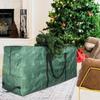 Oxford Fabric Christmas Tree Storage Bag Cartoon Print Folding Christmas Organizer Bag with Reinforced Handle Large-capacity