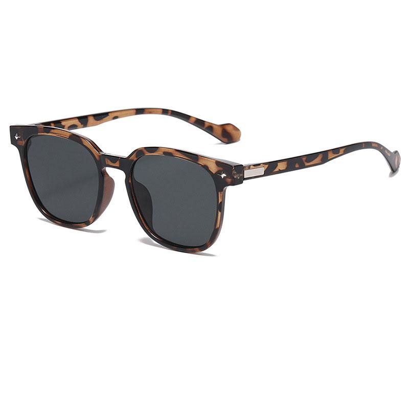 European American Style Men's Sunglasses High Quality UV Protection Sun Glasses Woman Square Shape Ladies Sun Glass