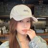 Breathable Baseball Cap Plaid Embroidery Sun Hat Fashion Peaked Cap