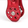 Aluminum Alloy Fixed Single Pulley Great for Rappelling Tree Climbing Strap