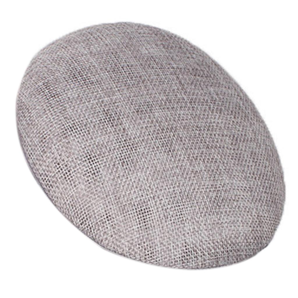 15cm Sinamay Hat Fascinators Hat Base for Women Millinery DIY Accessories Cocktail Teaparty Headpieces Round Hat Base