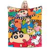 Crayon Shin-chans Cartoon Anime Blanket Warm Cozy Fluffy  Throw Blankets for Couch 50x60 Inch Multiple Sizes Rug Piece