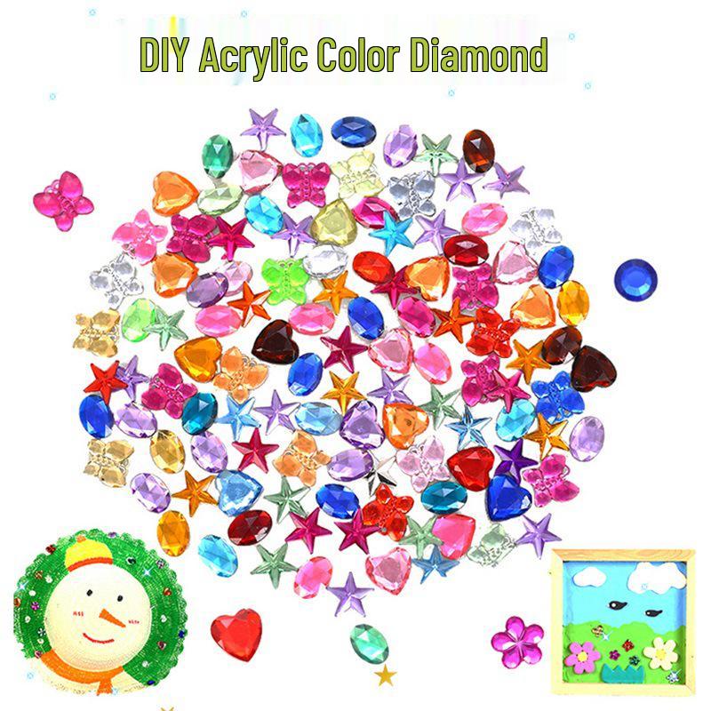 

Acrylic Diamond Art Supplies for Kids Crafts & DIY Projects