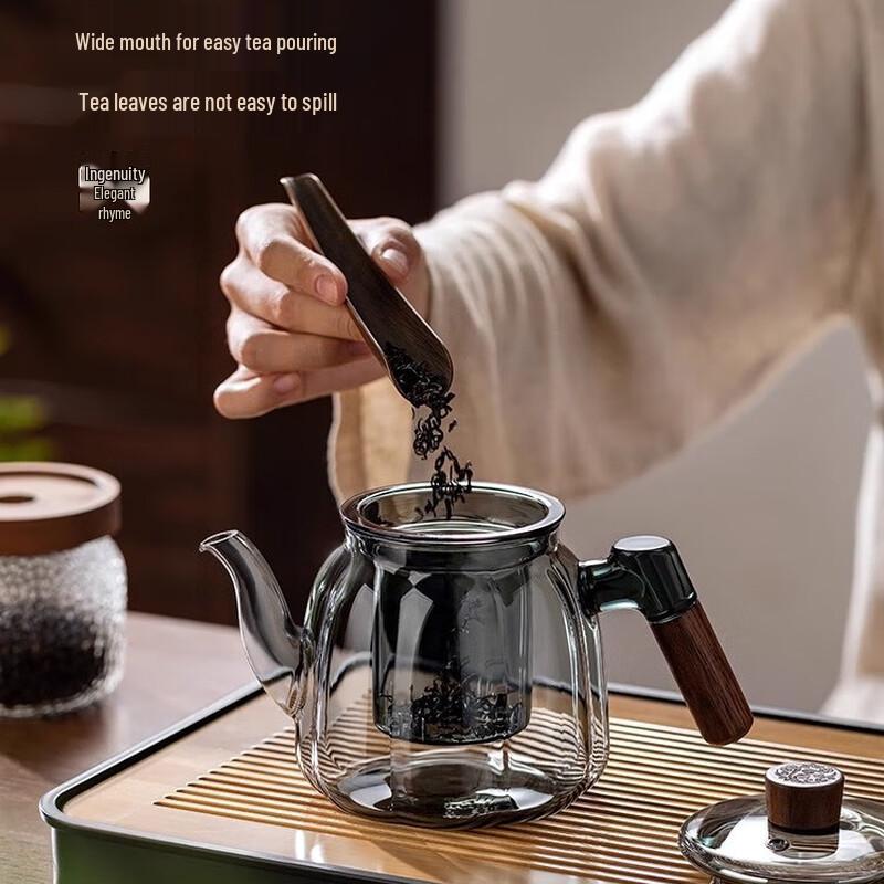 Chating Glass Integrated Brewing Teapot