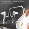 Faucet Valves Hot and Cold Knob Handle with Stem Hand Wash Sink Faucet Handle Commercial Faucets Parts Enduring