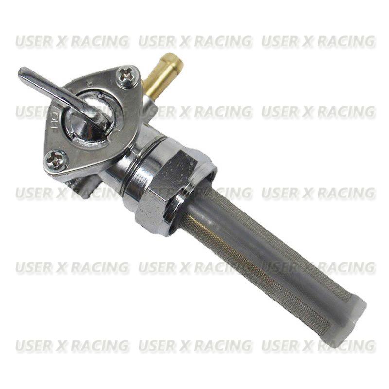 USERX Universal motorcycle fuel valve oil switch pump tap petrol pet cock filter for Harley Davidson 62169-83981 Sportster Glide