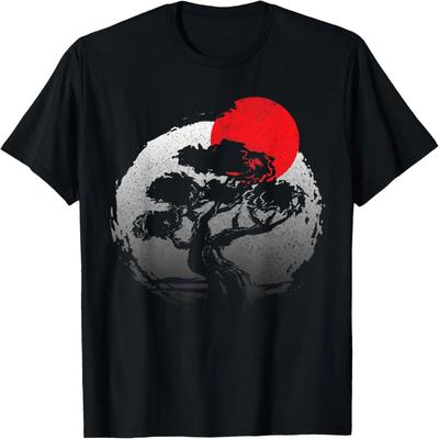 Bonsai Japonské umění Bonzai Tričko