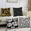 Full Screen Of Rose Blossoms Pillow Case Fashion Square Pillowcase Bedroom Sofa Room Ins Decoration Leisure