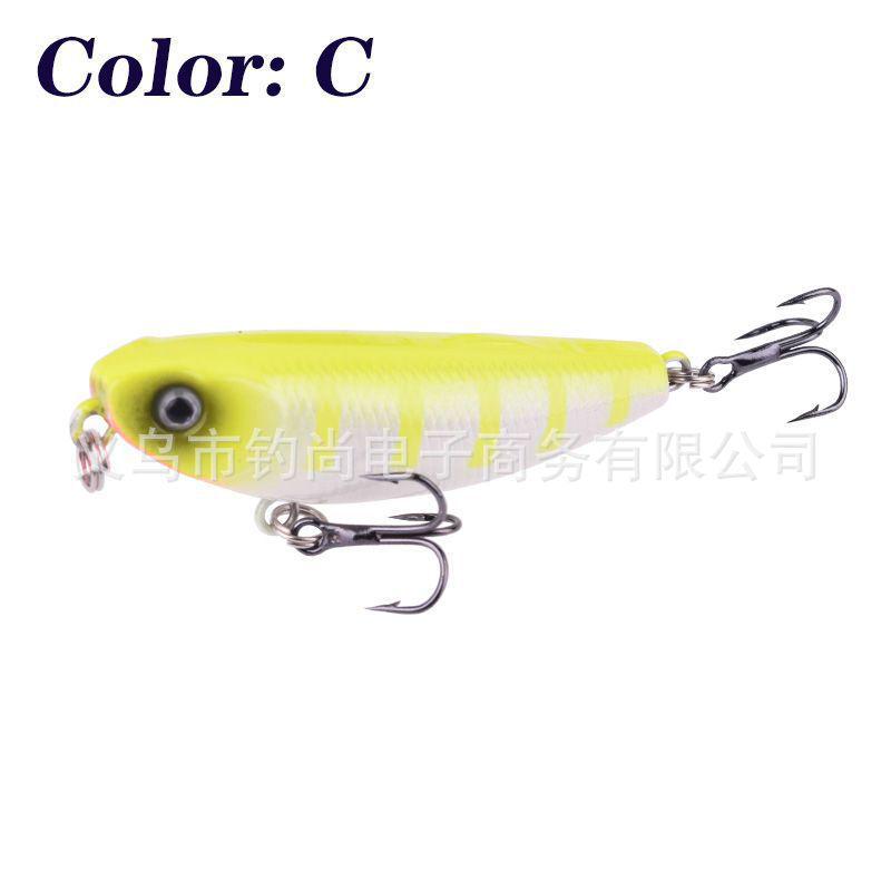 Surface Zigzag Dog 5.5g Japanese Micro Minnow Pencil Lure for Snakehead, Bass, Asp - Artificial Bait