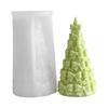 Bowknot Christmas Tree Silicone Mould For Aromatherapys Making And Handcraft Gift Festival Season Projects