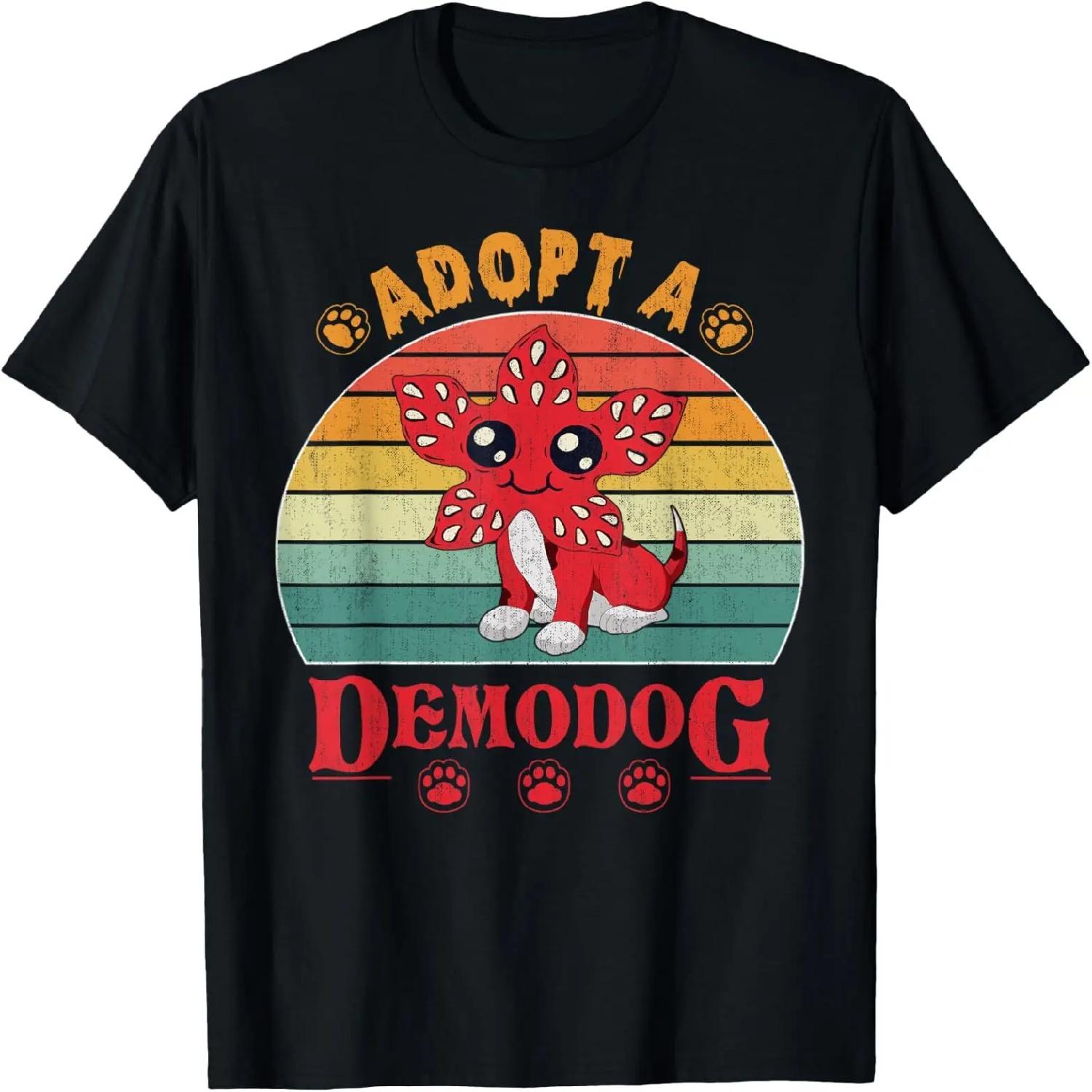 

Adopt a demodog funny dog lovers gift for men women kids T-Shirt XXXXXL різнокольоровий