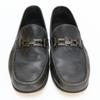 Used Salvatore Ferragamo loafers bit 8EE leather black 10.2"