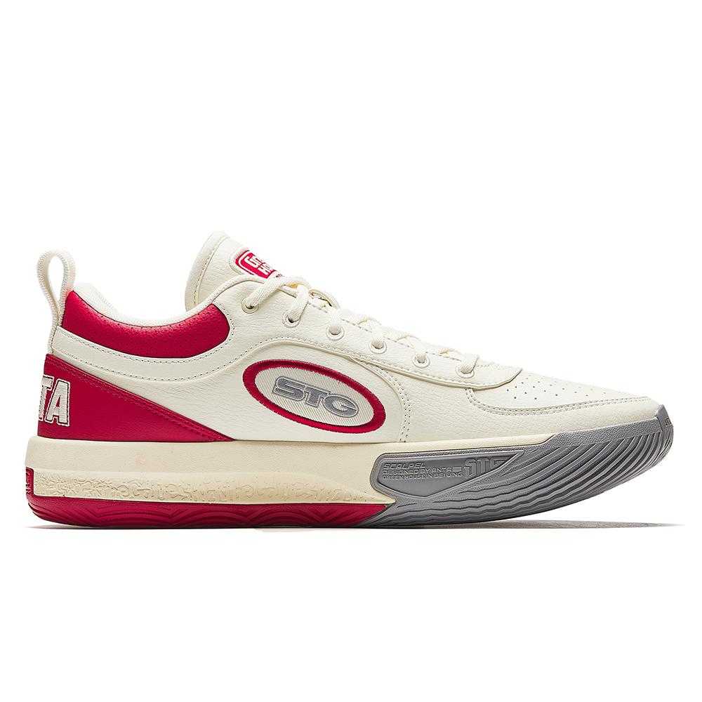 Anta Fong Mang 1 Style Comfortable Fashion Non-Slip Wear-Resistant Support Low-Top Nitrogen Technology Basketball Shoes Men Sneaker 912521106S-1