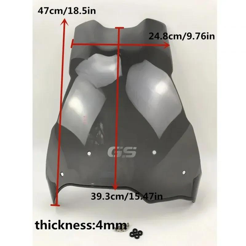 Double Bubble Screen For BMW F800GS F700GS F650GS F650 F700 F800 GS 2008-2017 17 16 15 14 13 12 11 10 09  Windshield WindScreen