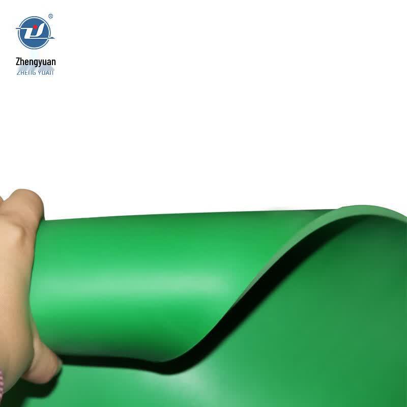 Zhengyuan 5mm 10kV Green Flat Insulating Rubber Mat