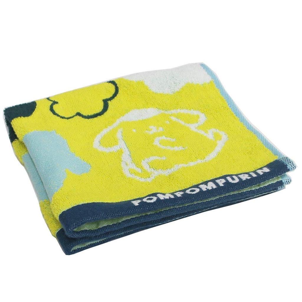 Marushin Sanrio Pom Pom Purin Hand 34 X Nordic Product 3005036600 Towel, 35cm, Print, 100% Cotton, Number