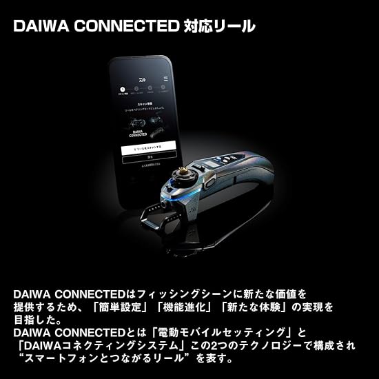DAIWA Electric Reel for Smelt Fishing (DAIWA CONNECTED Compatible) Crystia Wakasagi CRS-C Nebula Si