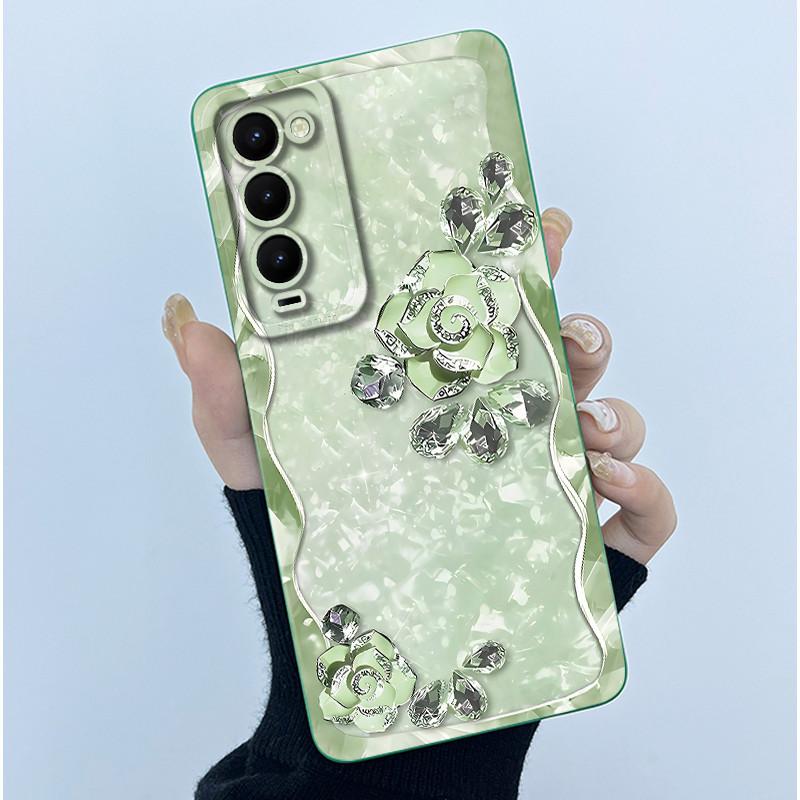 For Tecno Camon 18 18T 18P 18 Primer Phone Case CH7 CH6 Cover Fashion Simplicity Oil Painting Floral Soft Silicone Shell Fundas