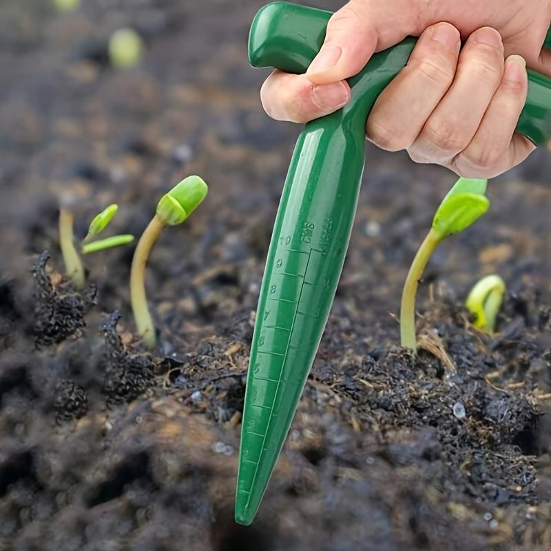 1pc Handheld Soil Auger - Suitable for Seedlings and Bulb Planting, Indoor & Outdoor Gardening Tool, Seedling Planting,Easy Grip