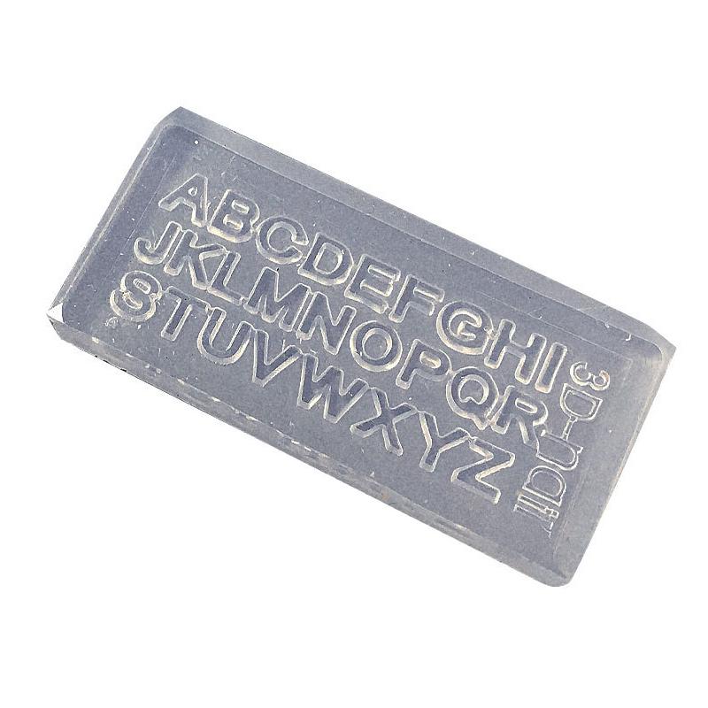 

‘1PC 3D Silicone Nail Carving Mold English Letters Mould Stamping Design Gel Stencils DIY Manicure Accessory Tools