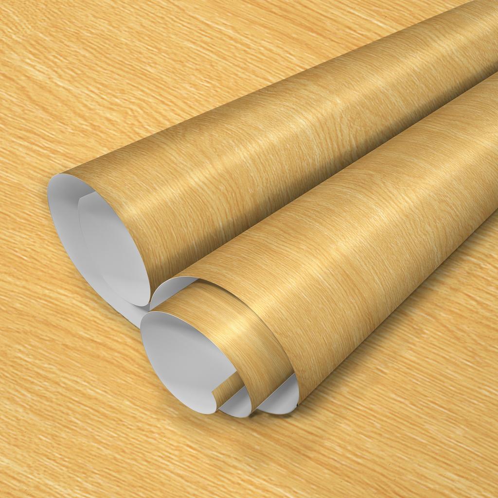 Embossed Wood Grain Home Modification Refurbished Wallpaper Desktop Cabinet Waterproof Scratch-Proof Self-Adhesive European Wall Sticker Wallpaper