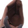 Used LOUIS VUITTON Brooklyn PM Shoulder Bag N51210 Damier PVC Coated Canvas Leather Brown Ebene Used Unisex