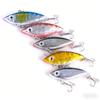 Freshwater Lure Bait4CMSound BeadsVIB 2.7GUltra-lightweight Bionic Bait for Bass and Mandarin Fish, Special for Small Fish