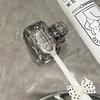 Transparent Toothbrush Head Storage Clip Universal Dust-proof Toothbrush Protective Cap Protector Cap Durable