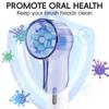 Toothbrush Dustproof Covers Caps Compatible with Braun Oral B Replacement Heads & iO Series Electric Toothbrush Head Protector