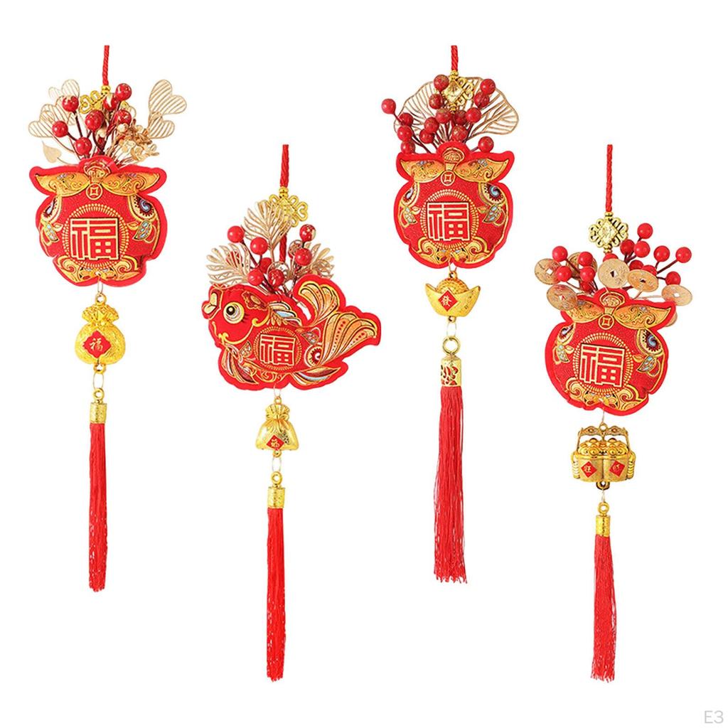 Chinese Year Hanging Decoration Spring Festival Traditional for Car