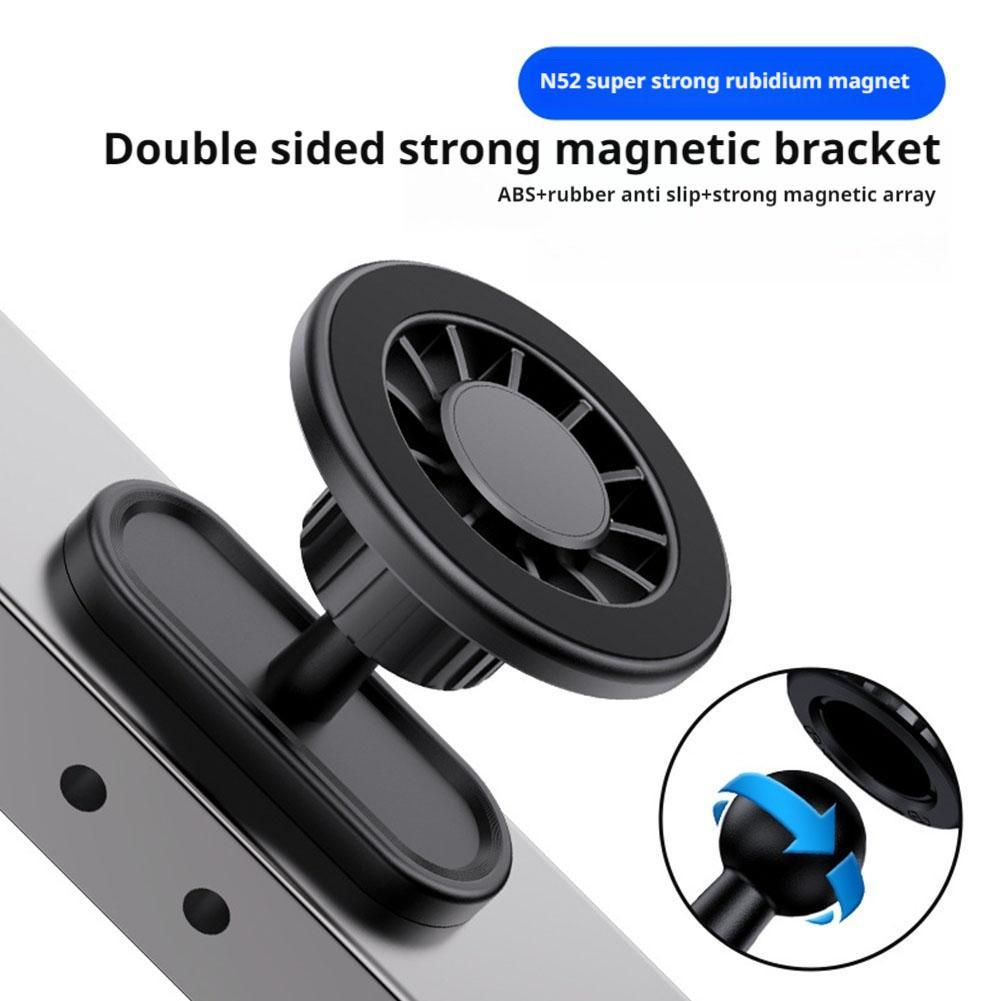Double-sided Magnetic Cell Phone Mount Holder 360 Adjustable Stand For MagSafe Strong Magnetic Phone Holder Multi-Angle Support