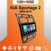 Autorádio Android Carplay pro KIA Sportage 2 2008-2010 Multimediální přehrávač Hlavní jednotka Stereo GPS Navigace BT WIFI 2+32GB