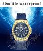 HELEI 2024 Men's Quartz Outdoor Sport Watch with Silicone Strap