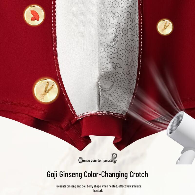 Montagut Men's Antibacterial Cotton Boxer Briefs